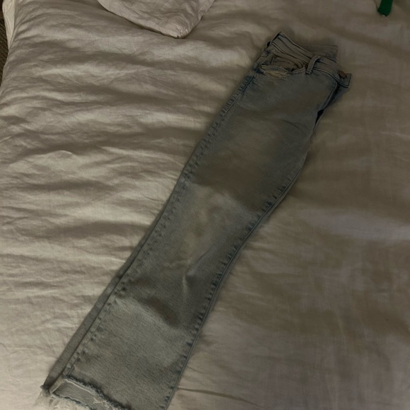 MOTHER insider crop step fray smooth sailing 26 - Picture 5 of 8